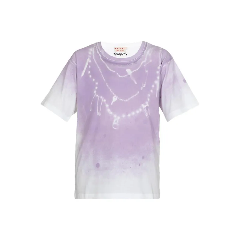 MARNI Tie Dyed Crewneck T-Shirt-0
