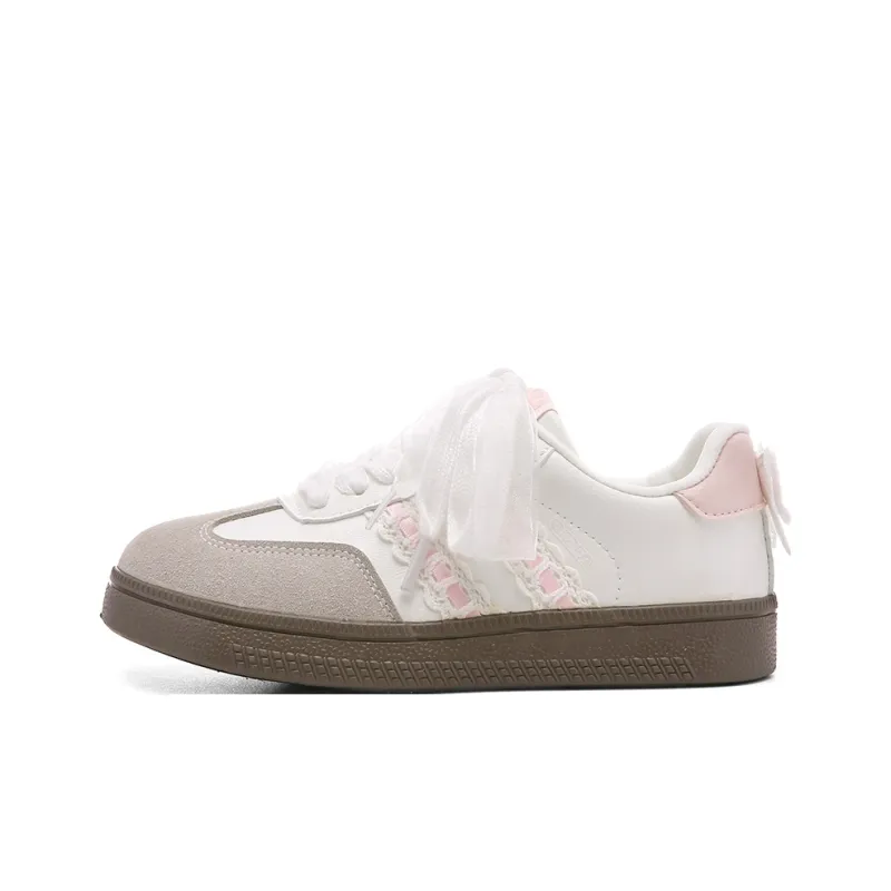 Lovely You Wear resistant And Lightweight Low Top Skateboard Shoes Women's-5