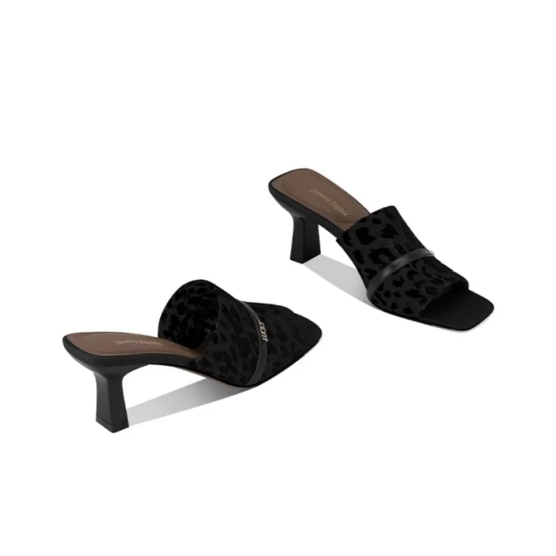 JESSICA SOPHIA Rubber Sole Slip Resistant Abrasion Resistant Slide Slippers Women's-2