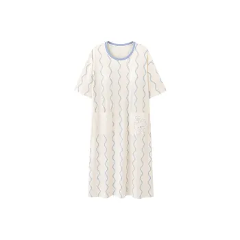 MADALLO Nightgown Women's Light Blue