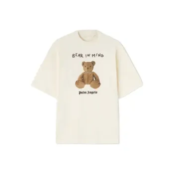 PALM ANGELS Bear In Mind Crewneck T Shirt