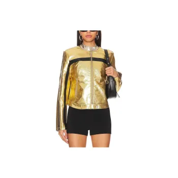 FREE PEOPLE Jackets Coats Women's Gold