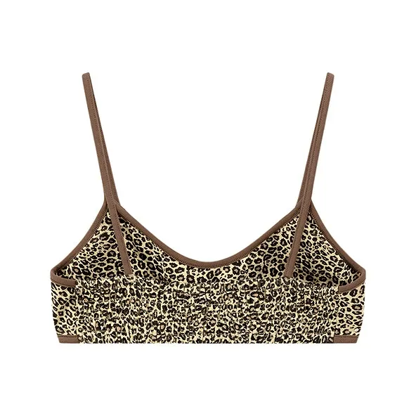 CHUU Tank Top Women's Leopard Print Coffee-1