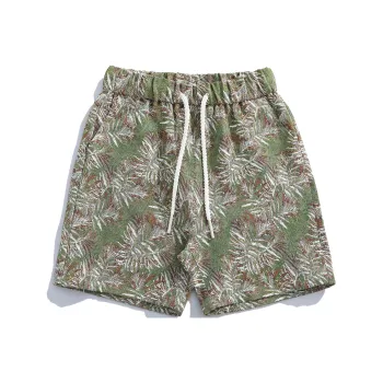BIENKIMIIYE Casual Shorts Unisex Fiji Green