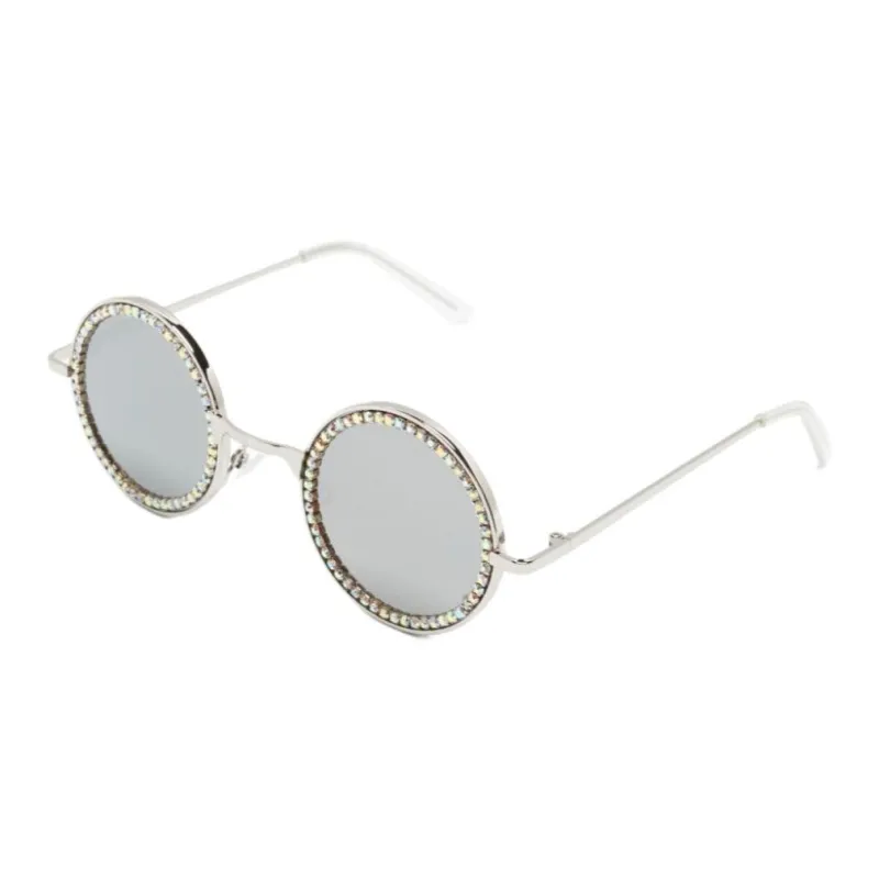 MONNALISA Embellished Round Frame Sunglasses-0
