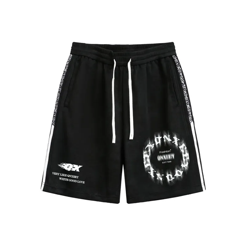 Qnxeey Casual Shorts Unisex-0