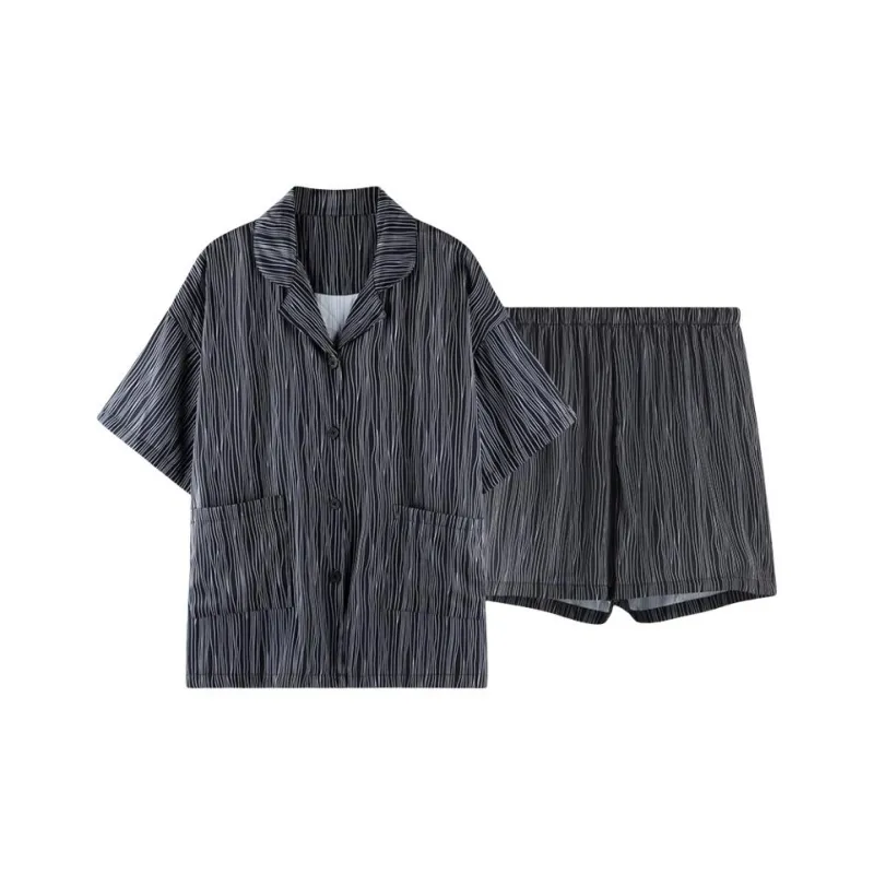 PLANDOO Pajama Set Unisex Image Color-5