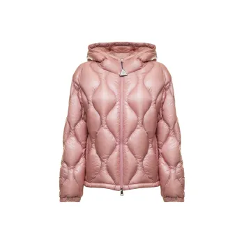 Moncler Anthon Short Down Jacket Light Pink