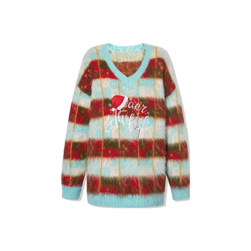 LA CRAWFISH Sweater Women's Starry Sea Blue-0