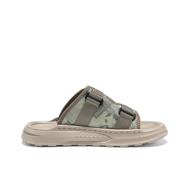 Mulinsen PVC Polyvinyl Chloride Stitching Cushioning Slide Slippers Men's-6