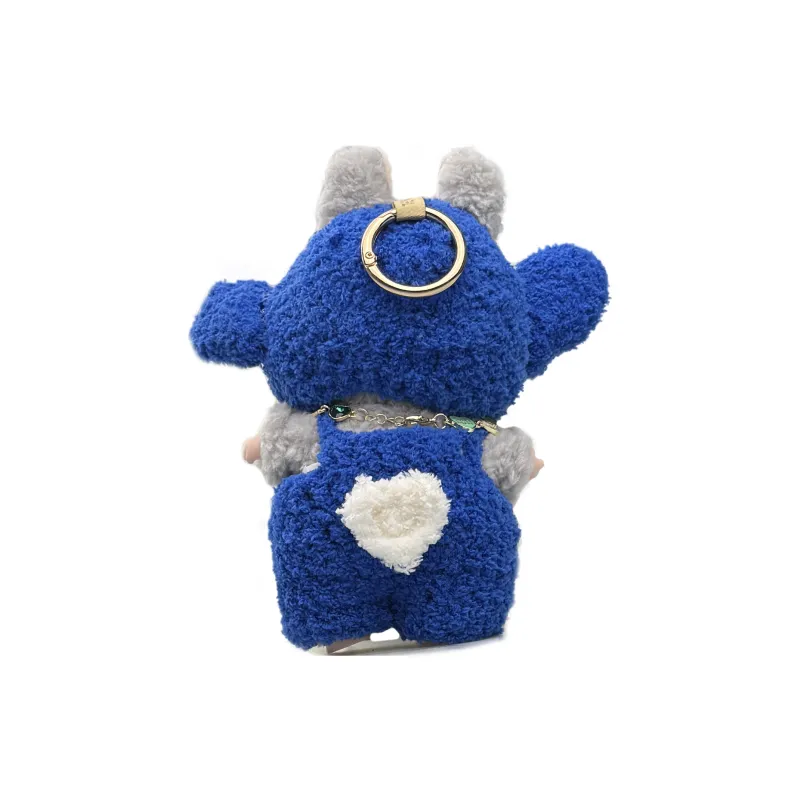 [Modified Doll] POP MART LABUBU THE MONSTERS TCO Big Ear Bean, Cute, Heartbeat Macaron Vinyl Face Hang Tag Box 17cm-2