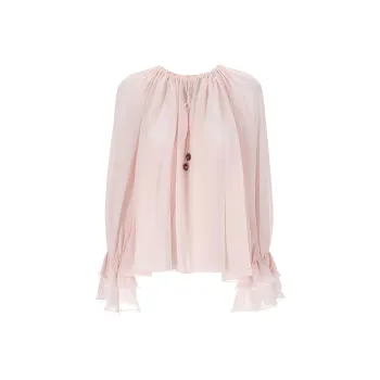 Chloé Drawstring Long Sleeved Shirt