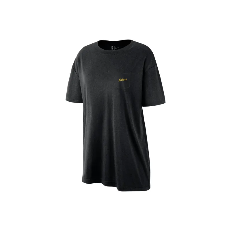 Nike x NBA Los Angeles Lakers T Shirt Women's Black-0