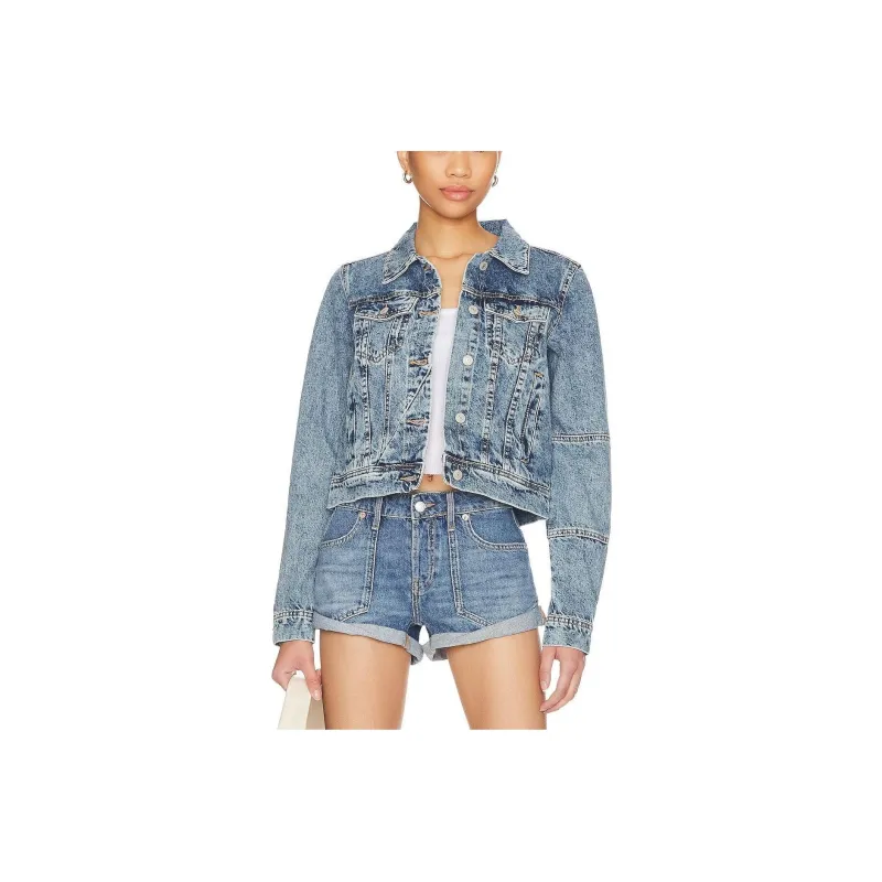 FREE PEOPLE Jackets Coats Women's Blue-0