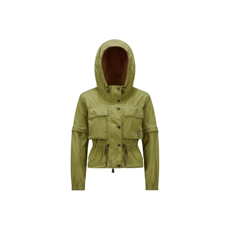 Moncler Logo Patch Hooded Jacket-0