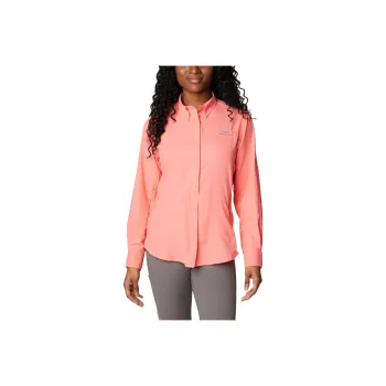 Columbia PFG Tamiami™ II Shirt Women's Light Orange Red