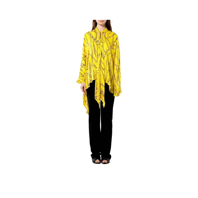 Balenciaga Chain Print Blouse-0