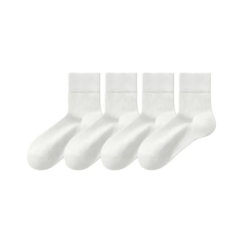 Temooues Mid Calf Socks Women's Combo Set-14