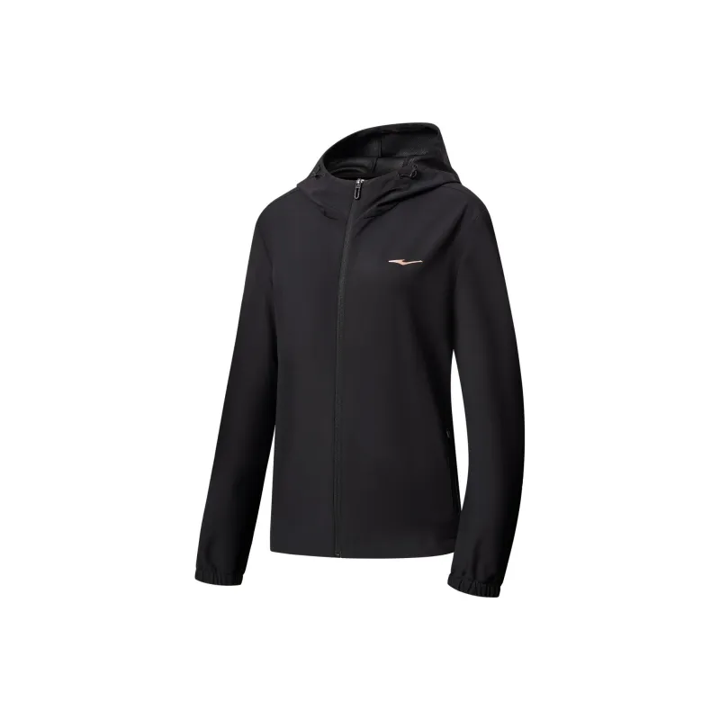 Erke Variety Training Collection Jackets Coats Women's Jet Black-0