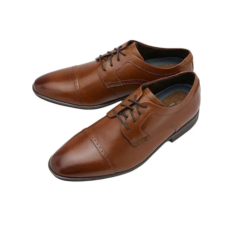 ROCKPORT SOMERSET CAP TOE Casual Shoes Men's Brown-2