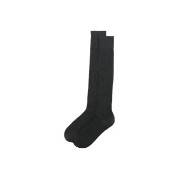 MaxMara Ribbed Knit Long Socks