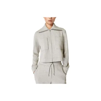 Sweaty Betty Jackets Coats Women's Gray Mud Color