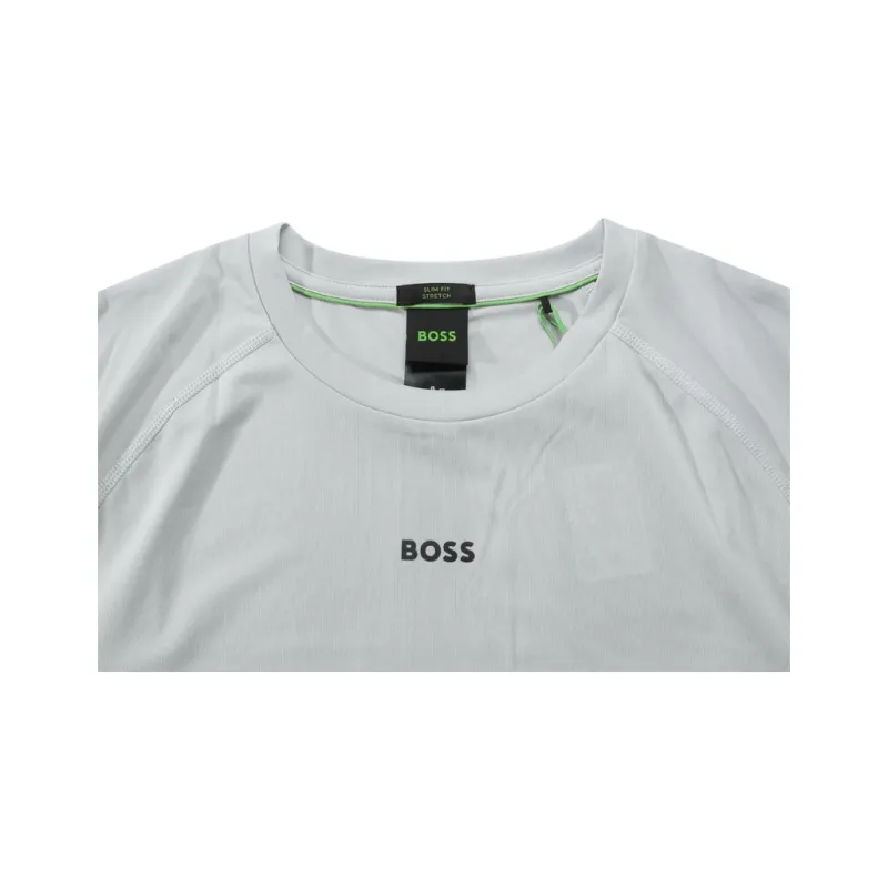 HUGO BOSS SS25 T Shirt Men's Light Gray-3
