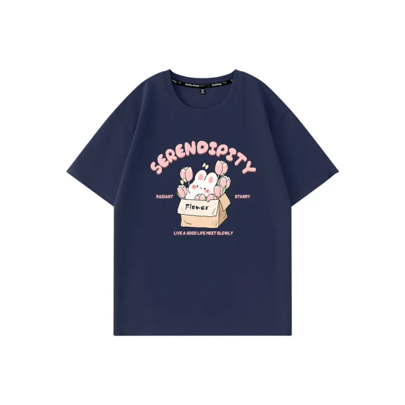 Cotton T Shirts Women's-17