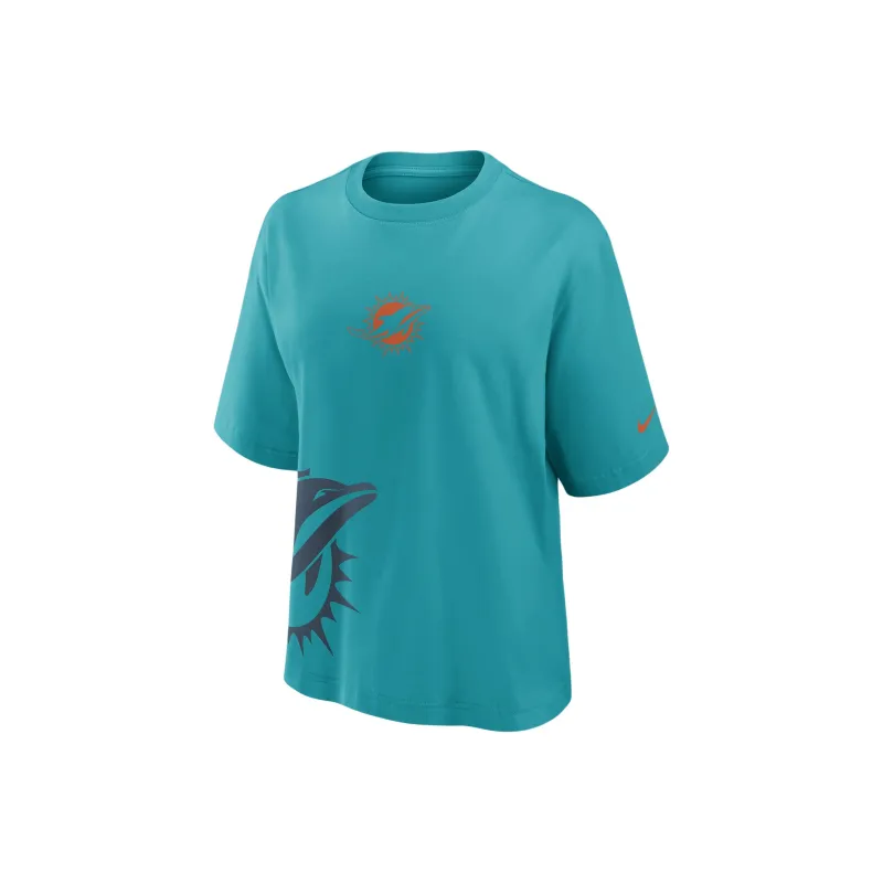 Nike Miami Dolphins Boxy Women's Nike Nfl T Shirt-0