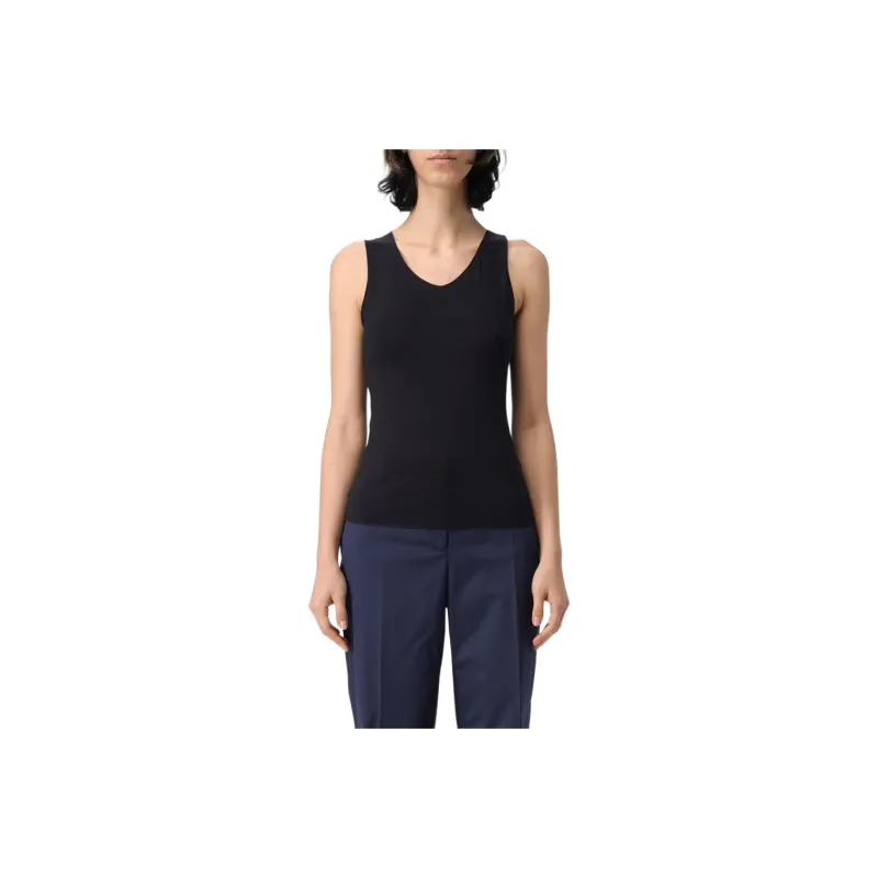 EMPORIO ARMANI Tank Top Women's Dark Blue-0