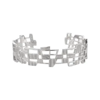 Quarqor S925 Silver Bangles Unisex