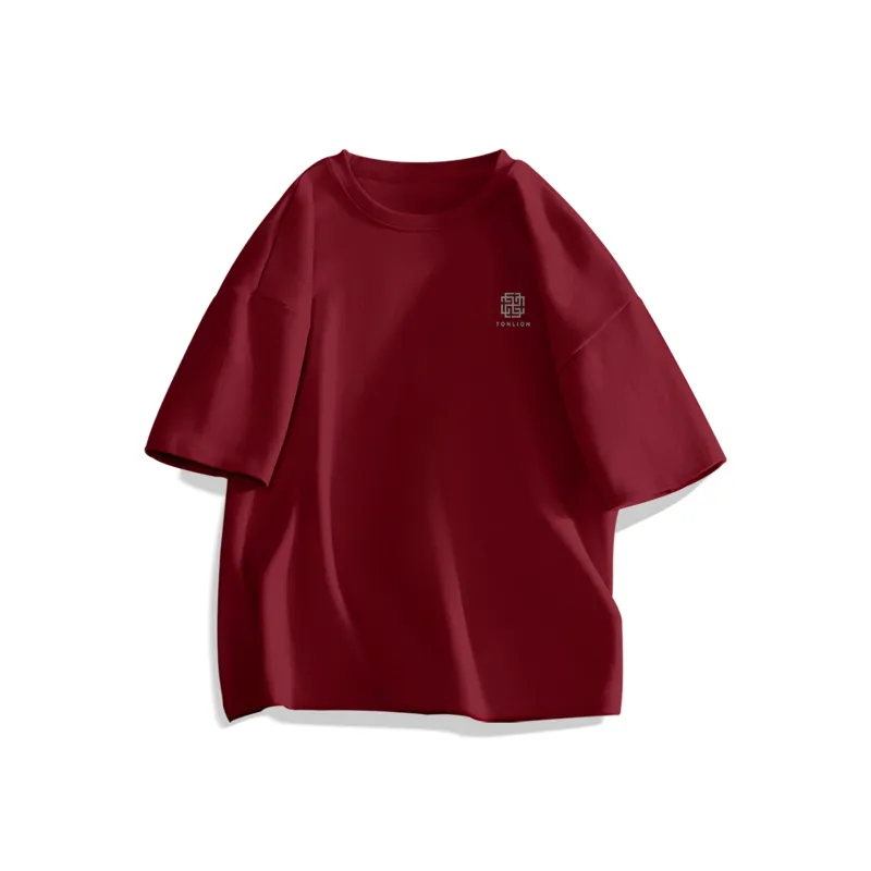 Tonlion Drop Shoulder Sleeve T Shirt Women's-12