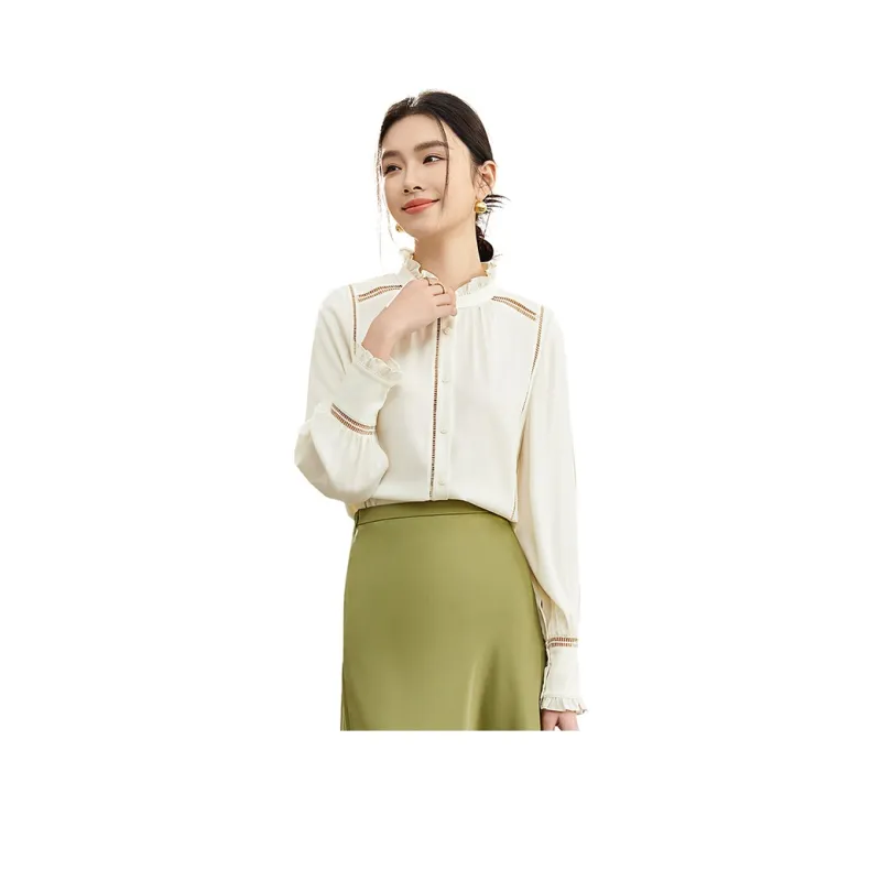 SENTUBILA Shirt Women's Soft Pink-6