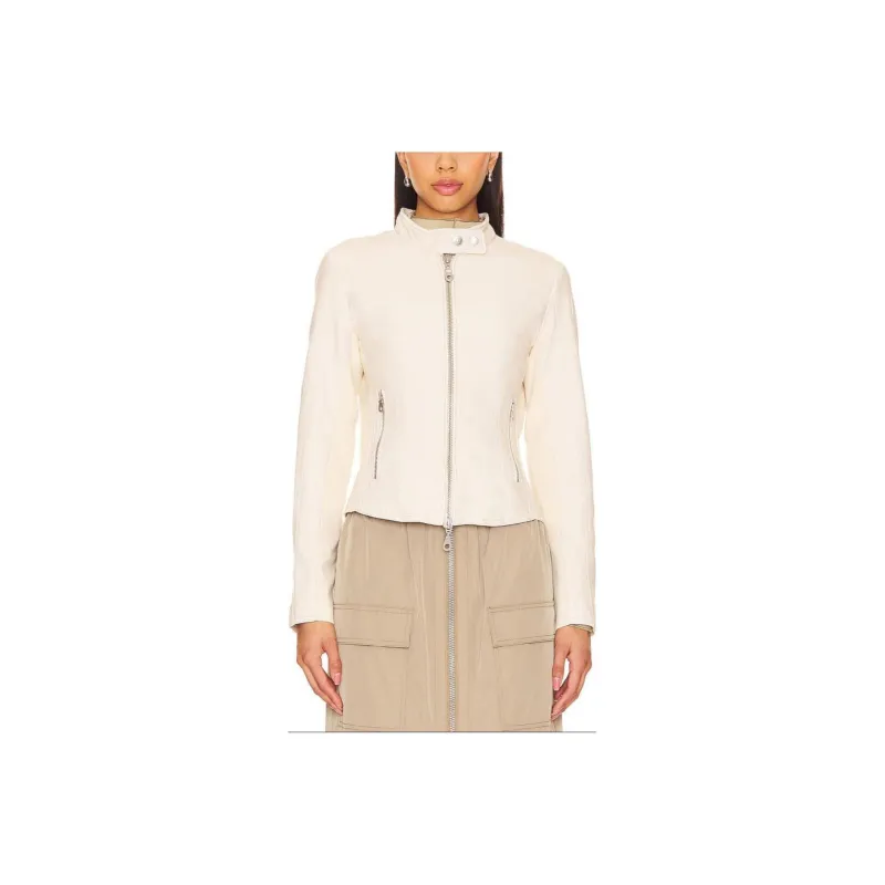 FREE PEOPLE Jackets Coats Women's White-0
