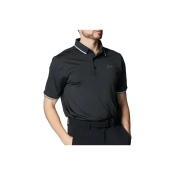 Under Armour SS25 Playoffs 3.0 Polo Shirt Men's Black 001