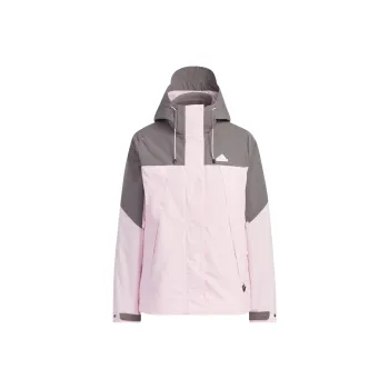 Adidas CITY ESCAPE 3 In 1 Fleece Jacket Jackets Coats Women's Clear Pink