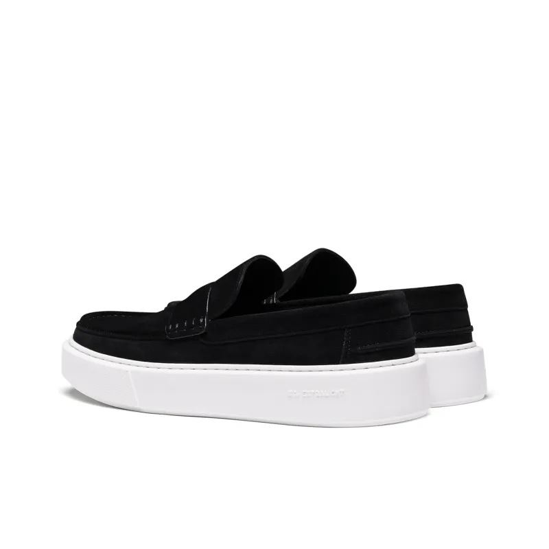 TRUFFAUT Vintage Platform Casual Slip on Low Top Height Increasing Skateboard Shoes Men's-2