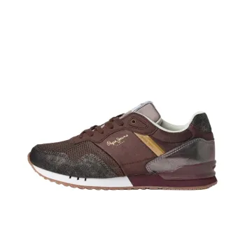 Pepe Jeans Abrasion Resistant Low Top Casual Shoes Women's Brown