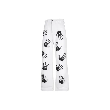 Xmithie Jeans Unisex White