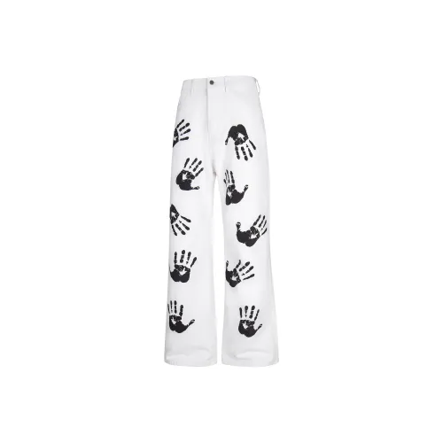 Xmithie Jeans Unisex White
