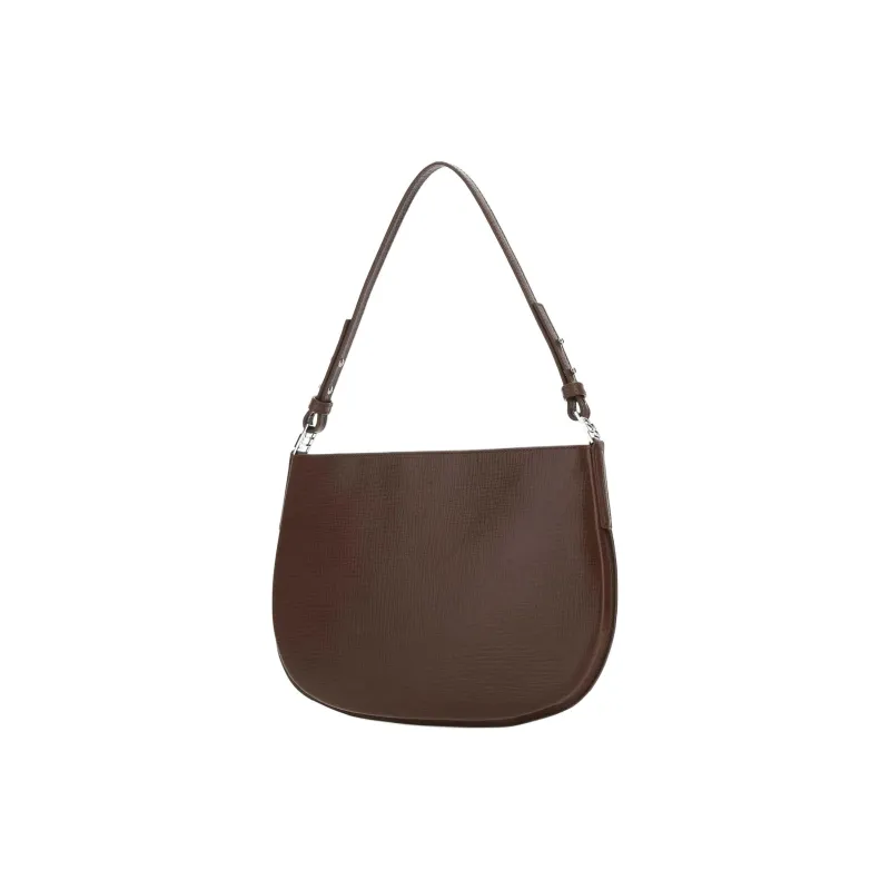 By Far Cow Leather Handbag Women's Brown-1