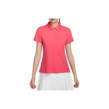 Nike Dri FIT Victory Women's Golf Polo Shirt Women's Emerald Chrysanthemum Pink