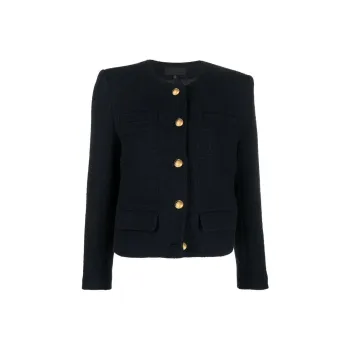 NILI LOTAN Jackets Coats Women's Navy
