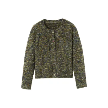 XIANGYING Knitwear Women's Forest Green