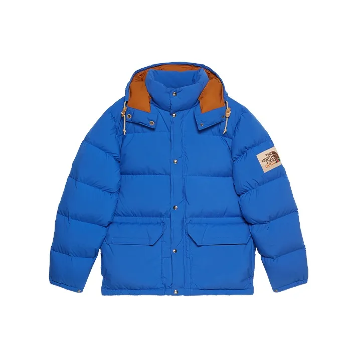 GUCCI x The North Face Gucci X The North Face Down Jacket Women's Blue-0