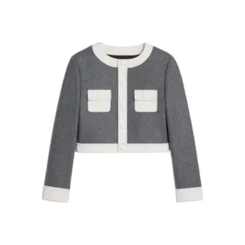 CELINE Brompton Jacket In Wool Cloth