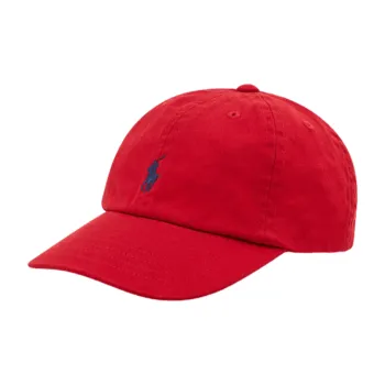 Ralph Lauren Cotton Baseball Caps Kids' Red