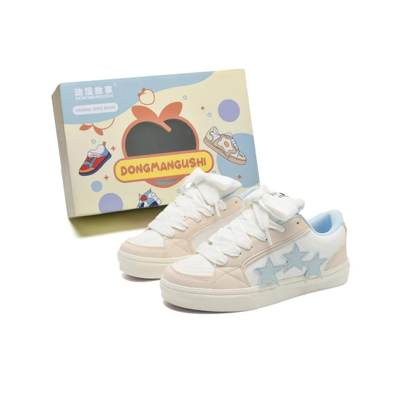 Anime Story Slip Resistant, Abrasion Resistant, Lightweight, Breathable Low Top Skateboard Shoes Unisex-109