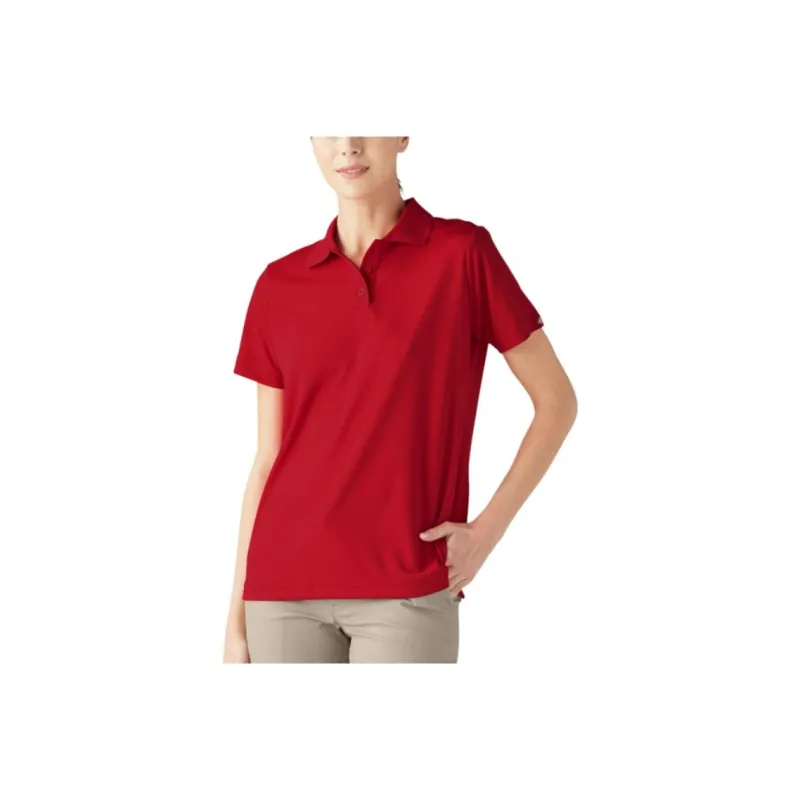 Dickies Polo Shirt Women's Apple Red-0