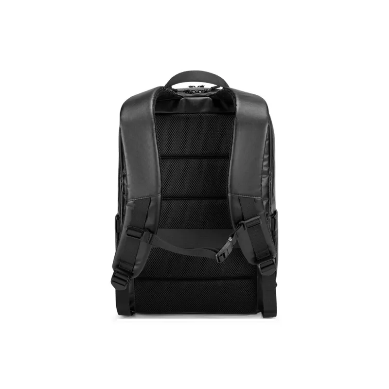 KINGSONS Polyester Backpack Unisex Black-2